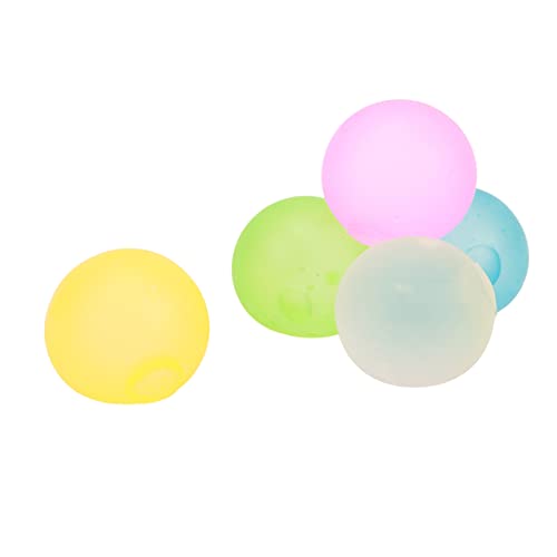 lihsong Unbreakable Squeeze Stress Zuckerbällchen für Jungen Mädchen Erwachsene, Quetschable Dehnbare Sensorische Spielzeuge, Stressabbaukugel mit Sauberem Merkmal, Reliefkugeln (6cm) von lihsong