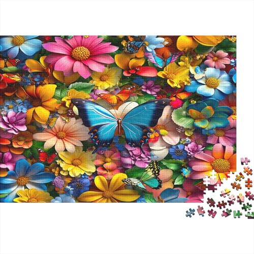 3D Schmetterling 1000 Stück Puzzles Schmetterling Puzzle Lernspiel Spielzeug Geschenk Geschicklichkeitsspiel Für Die Ganze Familie Schöne Geschenkidee DIY Kreative 1000pcs (75x50cm) von lihuogongsio