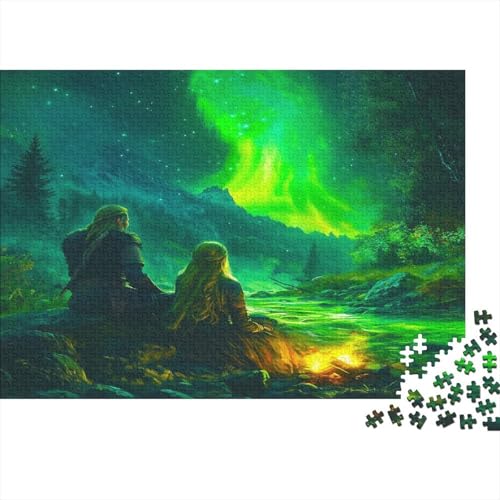 Blonde Prinzessin Puzzle 1000 Teile Wikingerkrieger Puzzle Erwachsene Spielepuzzles HochwerTiger Holzpuzzle Erwachsene Geschicklichkeitsspiel Lernspiel Spielzeug Geschenk Schöne 1000pcs (75x50cm) von lihuogongsio