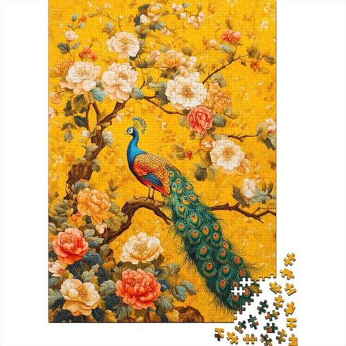 Blooming Blumes and Pfau Puzzle Erwachsene 1000 Teile chinesische Kunst Puzzle Holzpuzzle Geschicklichkeitsspiel Für Die Ganze Familie Schöne Geschenkidee DIY Kreative Unterhaltung 1000pcs (75x50cm) Blooming Blumes and Pfau Puzzle Erwachsene 1000 Teile chinesische Kunst Puzzle Holzpuzzle Geschicklichkeitsspiel Für Die Ganze Familie Schöne Geschenkidee DIY Kreative Unterhaltung 1000pcs (75x50cm) von lihuogongsio