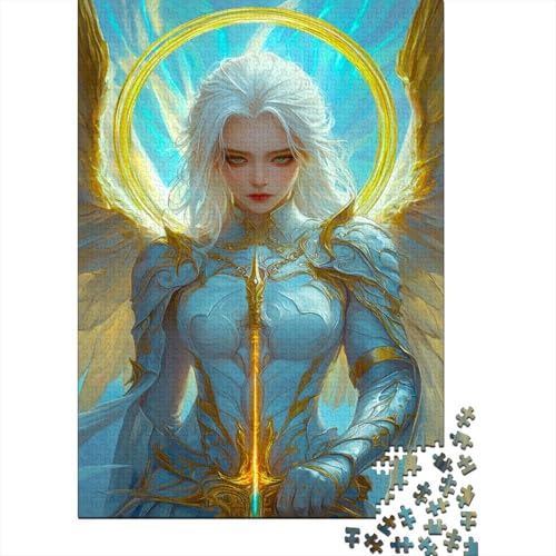 Female Engel Puzzle Für Erwachsene 1000 Puzzle Engel Erwachsene Anspruchsvoll Puzzle Puzzlegröße Puzzle Unmögliches Puzzle Spielzeug Geschenk 1000pcs (75x50cm) von lihuogongsio