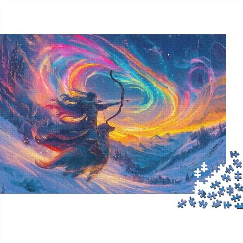 Priesterin von Enarda 1000 Stück Puzzles Priester Puzzle Lernspiel Spielzeug Geschenk Geschicklichkeitsspiel Für Die Ganze Familie Schöne Geschenkidee DIY Kreative 1000pcs (75x50cm) von lihuogongsio