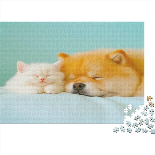 Small Kätzchen 1000 Stück Puzzles Kiefernlöwe Puzzle Lernspiel Spielzeug Geschenk Geschicklichkeitsspiel Für Die Ganze Familie Schöne Geschenkidee DIY Kreative 1000pcs (75x50cm) von lihuogongsio