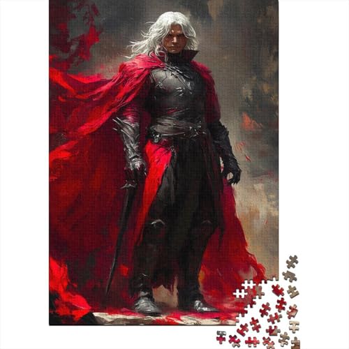 Vampir Puzzle 1000 Teile Für Erwachsene Geschicklichkeitsspiel Für Die Ganze Familie Henker Puzzle Premium Quality Schöne Geschenkidee Moderne 1000pcs (75x50cm) von lihuogongsio