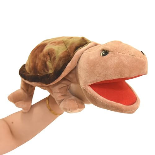 Lilizzhoumax Schildkröte Handpuppe Kuscheltier Simuliertes Tier Turtle Handpuppe aus Plüsch Kawaii Niedliches Rollenspiel interaktives Früherziehungsspielzeug für Kinder Geschenk für Kinder Lilizzhoumax Schildkröte Handpuppe Kuscheltier Simuliertes Tier Turtle Handpuppe aus Plüsch Kawaii Niedliches Rollenspiel interaktives Früherziehungsspielzeug für Kinder Geschenk für Kinder von lilizzhoumax