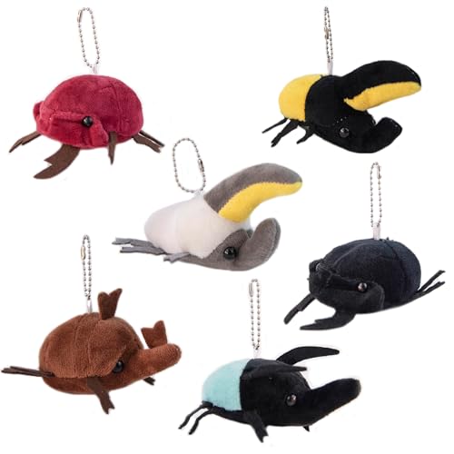 lilizzhoumax 6 Stücke Käfer Plüschtier 4 Zoll Kleines Stofftier mit Perlenkette Hängendes Insekt Plüsch Ausgestopfte Insekten Weiche Krebstiere Tiere für Jungen Mädchen Geburtstag Tier Mottoparty lilizzhoumax 6 Stücke Käfer Plüschtier 4 Zoll Kleines Stofftier mit Perlenkette Hängendes Insekt Plüsch Ausgestopfte Insekten Weiche Krebstiere Tiere für Jungen Mädchen Geburtstag Tier Mottoparty von lilizzhoumax