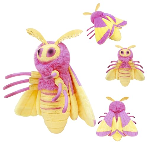 lilizzhoumax Ahornblattmotte Plüschtier 30cm Simuliertes Tier Seidenmotte Ahornblattmotte Plüschtier, Kawaii Realistische Insekt Motte Spielzeug für Wilde Tiere, Geschenk für Freunde und Kinder lilizzhoumax Ahornblattmotte Plüschtier 30cm Simuliertes Tier Seidenmotte Ahornblattmotte Plüschtier, Kawaii Realistische Insekt Motte Spielzeug für Wilde Tiere, Geschenk für Freunde und Kinder von lilizzhoumax