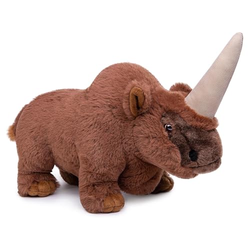 lilizzhoumax Elasmotherium plüschtier 33cm/13Zoll Simuliertes Tier Kawaii Realistische Nashorn Kuscheltier Spielzeug für Wilde Tiere Geschenk für Kinder pelziges Stofftier - braun lilizzhoumax Elasmotherium plüschtier 33cm/13Zoll Simuliertes Tier Kawaii Realistische Nashorn Kuscheltier Spielzeug für Wilde Tiere Geschenk für Kinder pelziges Stofftier - braun von lilizzhoumax