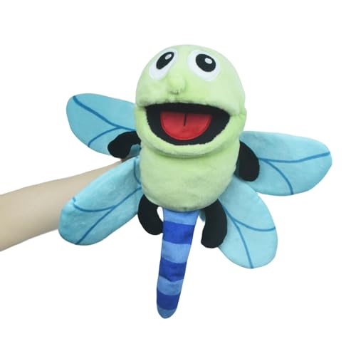 lilizzhoumax Handpuppe Libelle Kuscheltier Tier Libelle Handpuppe aus Plüsch Kawaii Niedliches Rollenspiel interaktives Früherziehungsspielzeug für Kinder Geschenk Insekt Tiere lilizzhoumax Handpuppe Libelle Kuscheltier Tier Libelle Handpuppe aus Plüsch Kawaii Niedliches Rollenspiel interaktives Früherziehungsspielzeug für Kinder Geschenk Insekt Tiere von lilizzhoumax