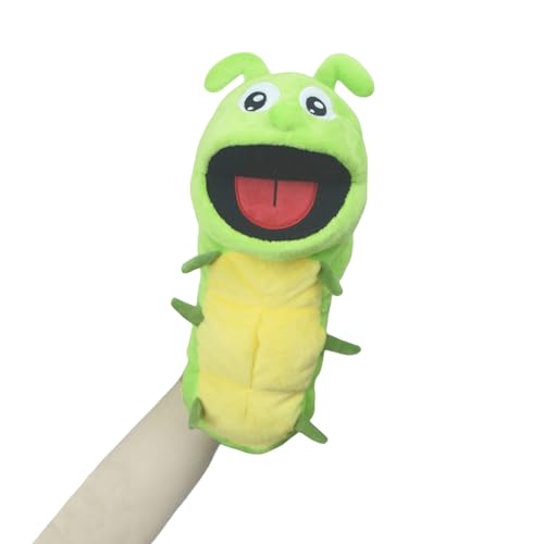 lilizzhoumax Handpuppe Raupe Kuscheltier Tier Raupe Handpuppe aus Plüsch Kawaii Niedliches Rollenspiel interaktives Früherziehungsspielzeug für Kinder Geschenk Insekt Tiere lilizzhoumax Handpuppe Raupe Kuscheltier Tier Raupe Handpuppe aus Plüsch Kawaii Niedliches Rollenspiel interaktives Früherziehungsspielzeug für Kinder Geschenk Insekt Tiere von lilizzhoumax