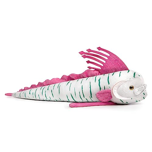lilizzhoumax Oarfish Fisch-Plüschtier 66cm/26” Simuliertes Tier Oarfish Fisch Kawaii Oarfish Plüschtier Realistische Fisch Plüsch Spielzeug für Wilde Tiere Geschenk für Kinder lila lilizzhoumax Oarfish Fisch-Plüschtier 66cm/26” Simuliertes Tier Oarfish Fisch Kawaii Oarfish Plüschtier Realistische Fisch Plüsch Spielzeug für Wilde Tiere Geschenk für Kinder lila von lilizzhoumax