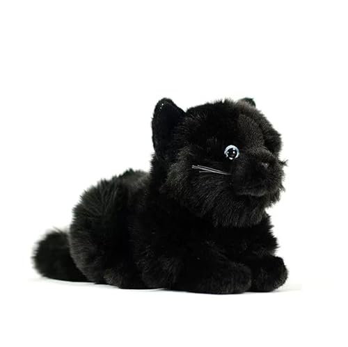 Lilizzhoumax Schwarze Katze Plüschtier 25cm/10", Simuliertes Tier Kuscheltier, Kawaii Stofftiere Realistische Spielzeug für Wilde Tiere, Geschenk für Freunde und Kinder Lilizzhoumax Schwarze Katze Plüschtier 25cm/10", Simuliertes Tier Kuscheltier, Kawaii Stofftiere Realistische Spielzeug für Wilde Tiere, Geschenk für Freunde und Kinder von lilizzhoumax