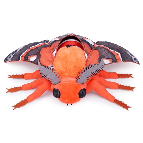 lilizzhoumax Simulation Cecropia-Motte Plüschtier 14,96 Zoll Weiches realistisches Cecropia-Motte Stofftier für Kinder Insektenliebhaber Jungen und Mädchen Geschenke Heimdekoration orange lilizzhoumax Simulation Cecropia-Motte Plüschtier 14,96 Zoll Weiches realistisches Cecropia-Motte Stofftier für Kinder Insektenliebhaber Jungen und Mädchen Geschenke Heimdekoration orange von lilizzhoumax
