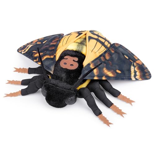 lilizzhoumax Simulation Geistergesicht-Motte Plüschtier 10,62 Zoll Weiches realistisches Motte Stofftier für Kinder Insektenliebhaber Jungen und Mädchen Geschenke Heimdekoration Schwarz Gelb lilizzhoumax Simulation Geistergesicht-Motte Plüschtier 10,62 Zoll Weiches realistisches Motte Stofftier für Kinder Insektenliebhaber Jungen und Mädchen Geschenke Heimdekoration Schwarz Gelb von lilizzhoumax