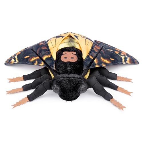 lilizzhoumax Simulation Geistergesicht-Motte Plüschtier 14,96 Zoll Weiches realistisches Motte Stofftier für Kinder Insektenliebhaber Jungen und Mädchen Geschenke Heimdekoration Schwarz Gelb lilizzhoumax Simulation Geistergesicht-Motte Plüschtier 14,96 Zoll Weiches realistisches Motte Stofftier für Kinder Insektenliebhaber Jungen und Mädchen Geschenke Heimdekoration Schwarz Gelb von lilizzhoumax