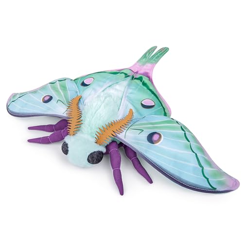 lilizzhoumax Simulation Mondmotte Plüschtier 10,62 Zoll Weiches realistisches Mondmotte Stofftier für Kinder Insektenliebhaber Jungen und Mädchen Geschenke Heimdekoration Grün lilizzhoumax Simulation Mondmotte Plüschtier 10,62 Zoll Weiches realistisches Mondmotte Stofftier für Kinder Insektenliebhaber Jungen und Mädchen Geschenke Heimdekoration Grün von lilizzhoumax