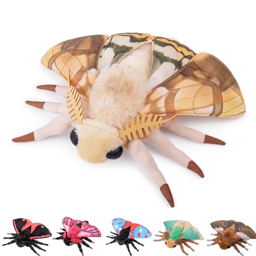 lilizzhoumax Simulation Tote Blattmotte Plüschtier 10,62 Zoll Weiches realistisches Tote Blattmotte Stofftier für Kinder Insektenliebhaber Jungen und Mädchen Geschenke Heimdekoration braun lilizzhoumax Simulation Tote Blattmotte Plüschtier 10,62 Zoll Weiches realistisches Tote Blattmotte Stofftier für Kinder Insektenliebhaber Jungen und Mädchen Geschenke Heimdekoration braun von lilizzhoumax