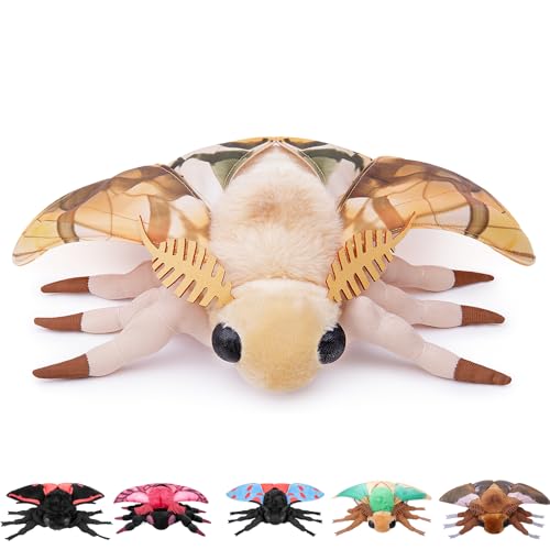 lilizzhoumax Simulation Tote Blattmotte Plüschtier 14,96 Zoll Weiches realistisches Tote Blattmotte Stofftier für Kinder Insektenliebhaber Jungen und Mädchen Geschenke Heimdekoration braun lilizzhoumax Simulation Tote Blattmotte Plüschtier 14,96 Zoll Weiches realistisches Tote Blattmotte Stofftier für Kinder Insektenliebhaber Jungen und Mädchen Geschenke Heimdekoration braun von lilizzhoumax