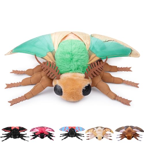 lilizzhoumax Simulation grüne Motte Plüschtier 14,96 Zoll Weiches realistisches grüne Motte Stofftier für Kinder Insektenliebhaber Jungen und Mädchen Geschenke Heimdekoration grüne lilizzhoumax Simulation grüne Motte Plüschtier 14,96 Zoll Weiches realistisches grüne Motte Stofftier für Kinder Insektenliebhaber Jungen und Mädchen Geschenke Heimdekoration grüne von lilizzhoumax