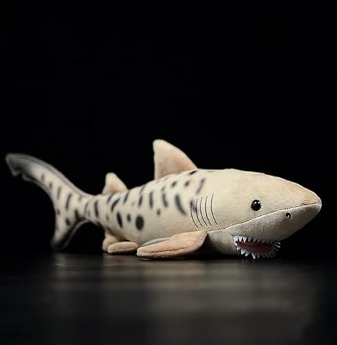 lilizzhoumax Tigerhai plüschtier 54cm/21”, simuliertes Tier Tigerhai plüschtier, Kawaii Tigerhai plüschtier, realistische Tigerhai plüschtier Spielzeug Figur Wilde Tiere, Geschenk für Kinder lilizzhoumax Tigerhai plüschtier 54cm/21”, simuliertes Tier Tigerhai plüschtier, Kawaii Tigerhai plüschtier, realistische Tigerhai plüschtier Spielzeug Figur Wilde Tiere, Geschenk für Kinder von lilizzhoumax