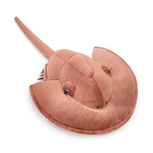 lilizzhoumax Tri-Spine Pfeilschwanzkrebs-Plüschtier 46cm/18”, Simuliertes Tier Realistische Tri-Spine Pfeilschwanzkrebs-Plüschtier Spielzeug für Wilde Tiere Geburtstagsgeschenk für Kinder lilizzhoumax Tri-Spine Pfeilschwanzkrebs-Plüschtier 46cm/18”, Simuliertes Tier Realistische Tri-Spine Pfeilschwanzkrebs-Plüschtier Spielzeug für Wilde Tiere Geburtstagsgeschenk für Kinder von lilizzhoumax