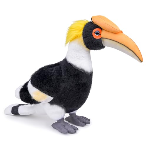 lilizzhoumax Zweihörniger Nashornvogel plüschtier 12Zoll Simuliertes Tier Kawaii Niedlich Realistische Kuscheltier Spielzeug für Tiere Geburtstag Geschenk für Kinder Heimdekoration sammeln - Gelb lilizzhoumax Zweihörniger Nashornvogel plüschtier 12Zoll Simuliertes Tier Kawaii Niedlich Realistische Kuscheltier Spielzeug für Tiere Geburtstag Geschenk für Kinder Heimdekoration sammeln - Gelb von lilizzhoumax