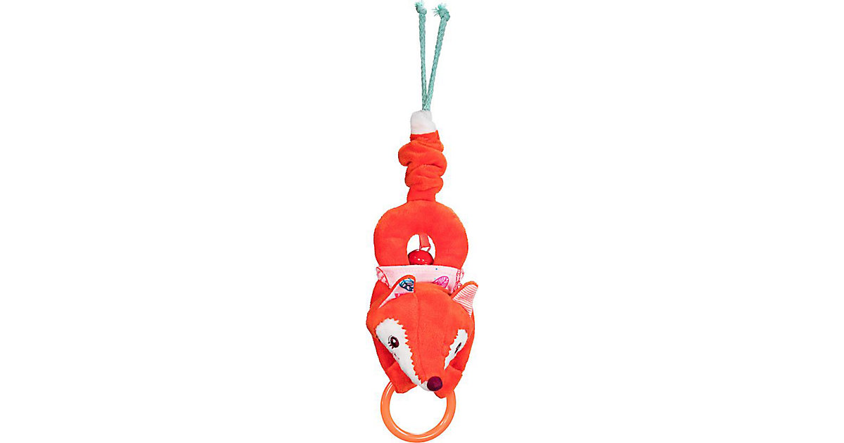 Rassel Alice der Fuchs Rassel mit Glöckchen rot Rassel Alice der Fuchs Rassel mit Glöckchen rot von lilliputiens