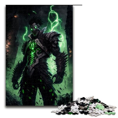 1000 Teile Grünes Monster Puzzle für Erwachsene Spaß für die ganze Familie Familienspiel Stressabbau schwieriges Herausforderungspuzzle 75 x 50 cm 1000 Teile Grünes Monster Puzzle für Erwachsene Spaß für die ganze Familie Familienspiel Stressabbau schwieriges Herausforderungspuzzle 75 x 50 cm von linghhiming