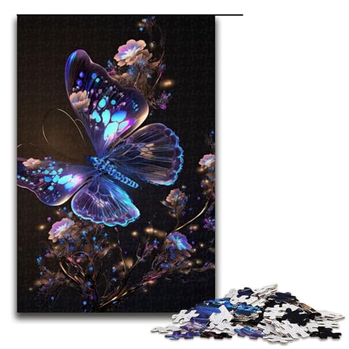 1000 Teile Schmetterling Buntes Puzzlespiel Puzzle für Erwachsene Geeignet für Paare und Teenager ab 14 Jahren 75x50cm 1000 Teile Schmetterling Buntes Puzzlespiel Puzzle für Erwachsene Geeignet für Paare und Teenager ab 14 Jahren 75x50cm von linghhiming
