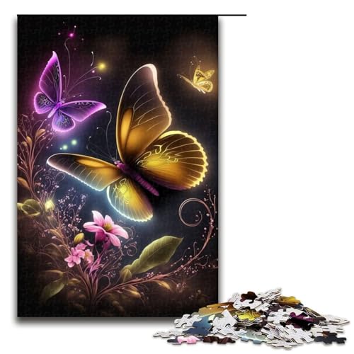 1000 Teile Schmetterling Buntes Puzzlespiel Puzzle für Erwachsene Geeignet für Paare und Teenager ab 14 Jahren 75x50cm 1000 Teile Schmetterling Buntes Puzzlespiel Puzzle für Erwachsene Geeignet für Paare und Teenager ab 14 Jahren 75x50cm von linghhiming