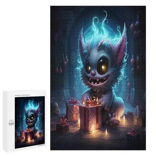 1000 Teile Weihnachtsmonster Puzzle für Erwachsene Holzpuzzle Familienspiele 75 x 50 cm 1000 Teile Weihnachtsmonster Puzzle für Erwachsene Holzpuzzle Familienspiele 75 x 50 cm von linghhiming