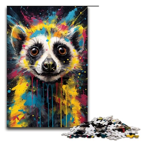 1000 Teile für Erwachsene und Kinder von Jigsaw Meerkat Bunte Puzzles für Erwachsene Holzpuzzle 1000 Teile (75 x 50 cm) von linghhiming