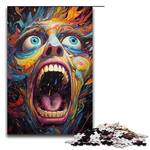 1000 Teile für Erwachsene und Kinder von Jigsaw Sternenhimmel Farbmalerei Monster Puzzles für Erwachsene Holzpuzzle 75x50cm 1000 Teile für Erwachsene und Kinder von Jigsaw Sternenhimmel Farbmalerei Monster Puzzles für Erwachsene Holzpuzzle 75x50cm von linghhiming