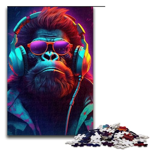 1000 teiliges Gorilla Hop Puzzle für Erwachsene unmögliches Puzzle zum Stressabbau für Teenager ab 14 Jahren 75 x 50 cm 1000 teiliges Gorilla Hop Puzzle für Erwachsene unmögliches Puzzle zum Stressabbau für Teenager ab 14 Jahren 75 x 50 cm von linghhiming