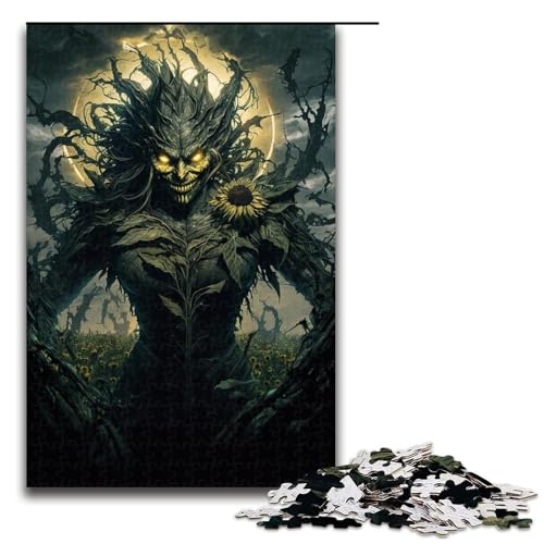 1000 teiliges Monster Puzzle für Kinder Holzpuzzle Heimkunst Dekoration (75 x 50 cm) von linghhiming
