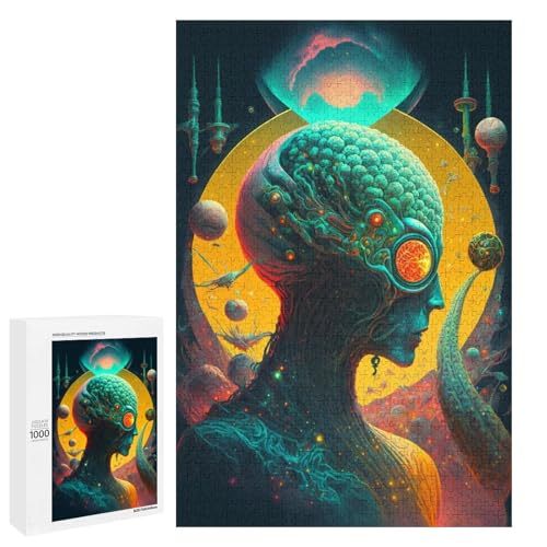 1000 teiliges Puzzle „Aliens“ für Erwachsene Holzpuzzle anspruchsvolles Spiel 75 x 50 cm 1000 teiliges Puzzle „Aliens“ für Erwachsene Holzpuzzle anspruchsvolles Spiel 75 x 50 cm von linghhiming