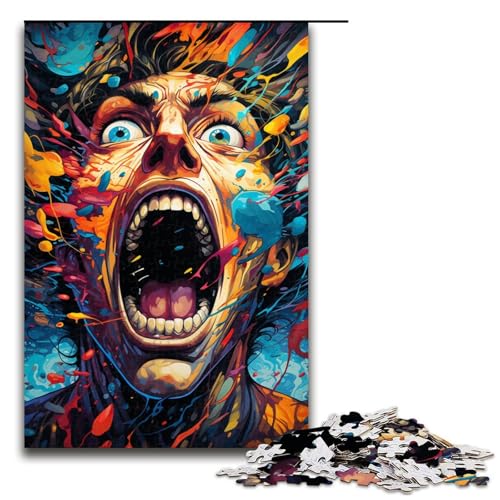 1000 teiliges Puzzle „Überraschter Mann für Erwachsene und Kinder Holzpuzzle pädagogisches Spielzeug zum Stressabbau 75 x 50 cm 1000 teiliges Puzzle „Überraschter Mann für Erwachsene und Kinder Holzpuzzle pädagogisches Spielzeug zum Stressabbau 75 x 50 cm von linghhiming