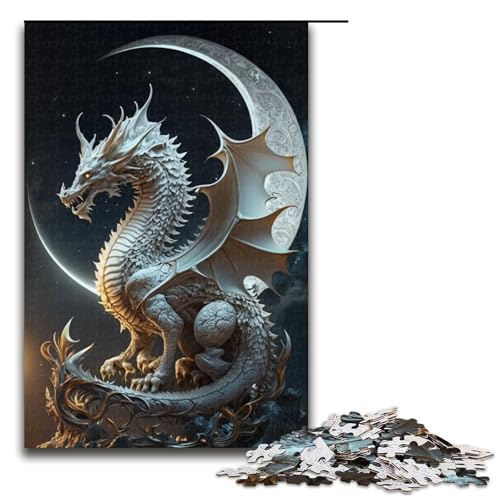 1000 teiliges Puzzle Brave Dragon aus Holz Lernspiele Heimdekoration 75 x 50 cm 1000 teiliges Puzzle Brave Dragon aus Holz Lernspiele Heimdekoration 75 x 50 cm von linghhiming