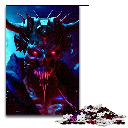 1000 teiliges Puzzle Dämonenkrieger für Erwachsene Holzpuzzle anspruchsvolles Spiel 75 x 50 cm 1000 teiliges Puzzle Dämonenkrieger für Erwachsene Holzpuzzle anspruchsvolles Spiel 75 x 50 cm von linghhiming