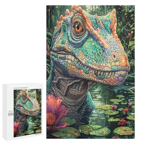 1000 teiliges Puzzle Dinosaurier Puzzle für Erwachsene Holzpuzzle anspruchsvolles Spiel 75 x 50 cm 1000 teiliges Puzzle Dinosaurier Puzzle für Erwachsene Holzpuzzle anspruchsvolles Spiel 75 x 50 cm von linghhiming