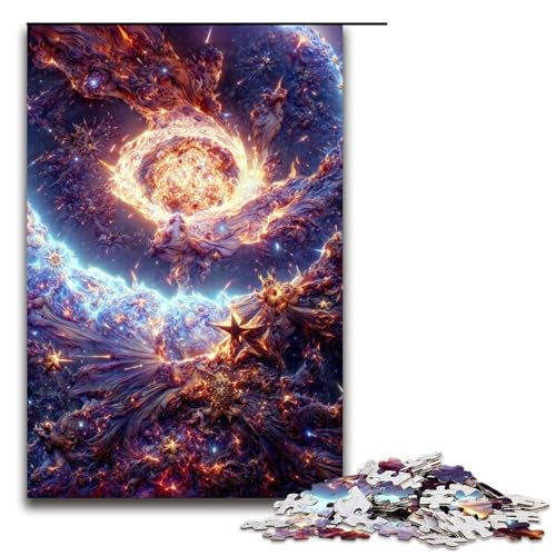 1000 teiliges Puzzle Galaktische Supernova Holzpuzzle Lernspiele Heimdekoration 75 x 50 cm 1000 teiliges Puzzle Galaktische Supernova Holzpuzzle Lernspiele Heimdekoration 75 x 50 cm von linghhiming