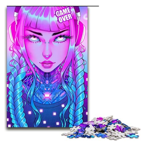 1000 teiliges Puzzle Game Over aus Holz Lernspiele Heimdekoration 75 x 50 cm 1000 teiliges Puzzle Game Over aus Holz Lernspiele Heimdekoration 75 x 50 cm von linghhiming