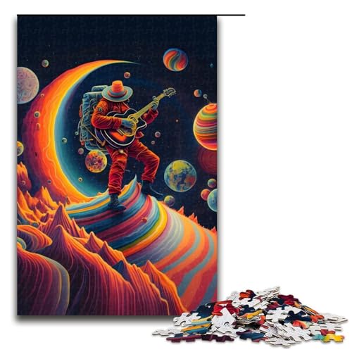 1000 teiliges Puzzle Gitarristen Puzzle für Erwachsene Holzpuzzle anspruchsvolles Spiel 75 x 50 cm 1000 teiliges Puzzle Gitarristen Puzzle für Erwachsene Holzpuzzle anspruchsvolles Spiel 75 x 50 cm von linghhiming