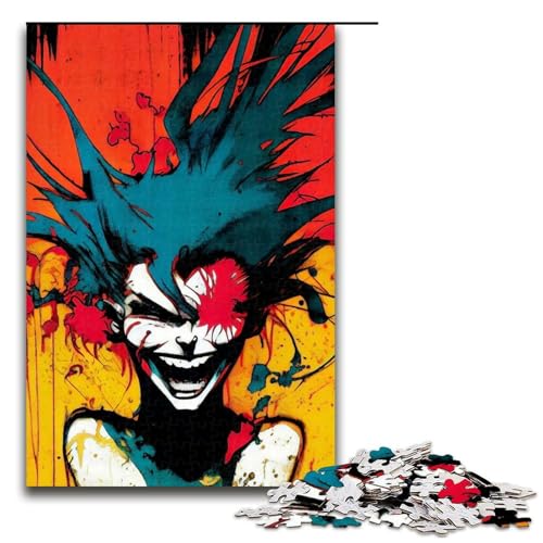 1000 teiliges Puzzle Laughing Lunatic Holzpuzzle Lernspiele Heimdekoration 75 x 50 cm 1000 teiliges Puzzle Laughing Lunatic Holzpuzzle Lernspiele Heimdekoration 75 x 50 cm von linghhiming