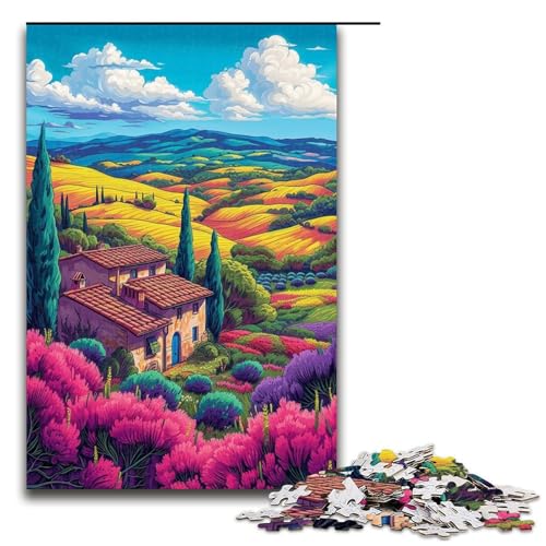 1000 teiliges Puzzle Lernspiele Psychedelische Landschaftskunst Puzzles für Erwachsene Holzpuzzle für Familienspaß und Spieleabend 75 x 50 cm 1000 teiliges Puzzle Lernspiele Psychedelische Landschaftskunst Puzzles für Erwachsene Holzpuzzle für Familienspaß und Spieleabend 75 x 50 cm von linghhiming