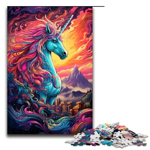 1000 teiliges Puzzle brillantes Einhorn Puzzle Holzpuzzle Lernspiele Heimdekoration 75 x 50 cm 1000 teiliges Puzzle brillantes Einhorn Puzzle Holzpuzzle Lernspiele Heimdekoration 75 x 50 cm von linghhiming
