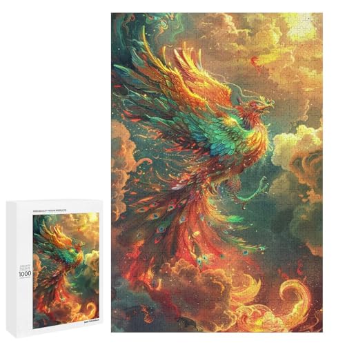 1000 teiliges Puzzle bunter Pfau für Erwachsene und Kinder Holzpuzzle pädagogisches Spielzeug zum Stressabbau 75 x 50 cm 1000 teiliges Puzzle bunter Pfau für Erwachsene und Kinder Holzpuzzle pädagogisches Spielzeug zum Stressabbau 75 x 50 cm von linghhiming