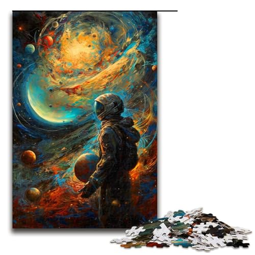 1000 teiliges Puzzle für Erwachsene „Beyond The Horizon Lernspiel Herausforderung Spielzeug Kunstwerk Geschenk (75 x 50 cm) von linghhiming