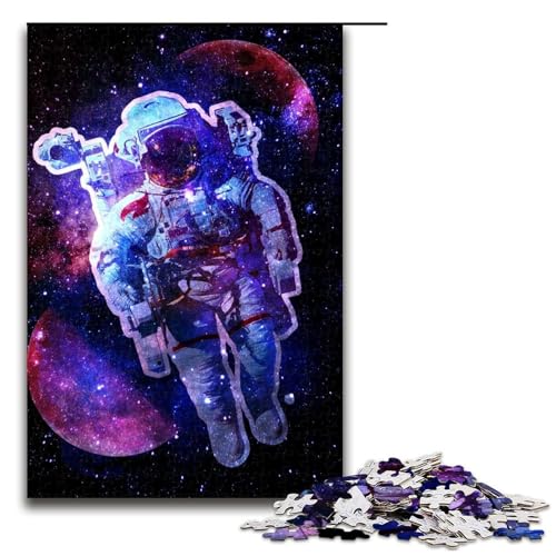 1000 teiliges Puzzle für Erwachsene „Lost in Space Geburtstagsgeschenk für Teenager ab 14 Jahren (75 x 50 cm) von linghhiming
