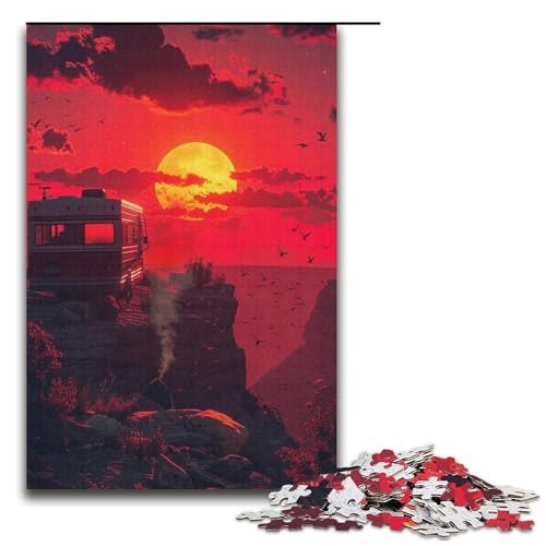 1000 teiliges Puzzle für Erwachsene A View from Hell Spiel Puzzles ganze Familie 1000 Teile (38 x 26 cm) von linghhiming